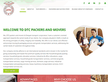 Tablet Screenshot of packersmoversservices.com